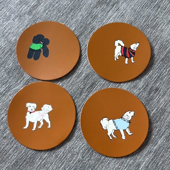 Clare V Cuoio Coasters Paco - Picture 4 of 6